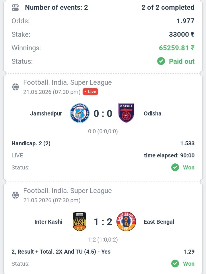 Winning Slip 2